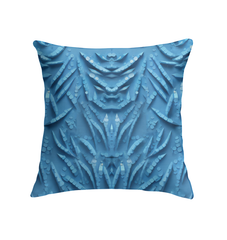 Artistic and elegant origami crane sunset indoor pillow.