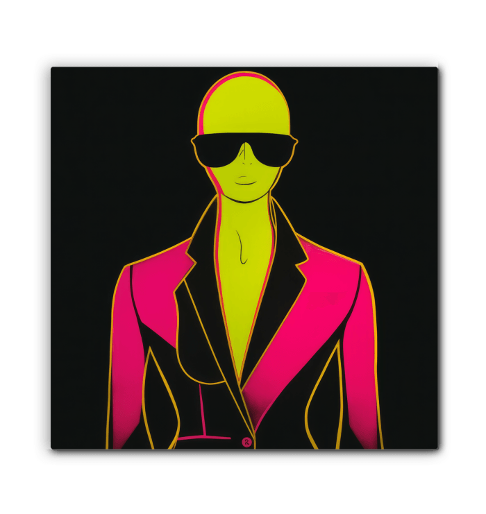 Fashionista's Paradise Canvas Art - Beyond T-shirts