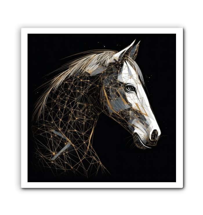 Graceful Horse Water Reflection - Beyond T-shirts