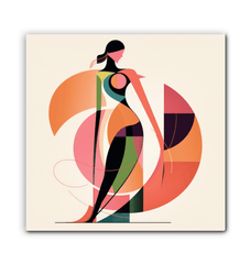 Chic Couture Runway Canvas Print - Beyond T-shirts