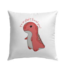 I Found You Outdoor Pillow