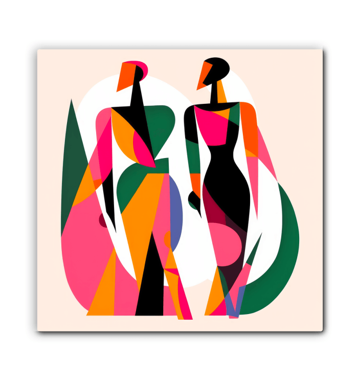 Artistic Expression Runway Elegance Canvas - Beyond T-shirts