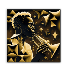 Percussive Pulse Wrapped Canvas