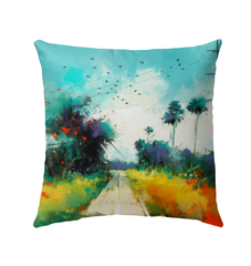 Enchanted Garden Outdoor Pillow