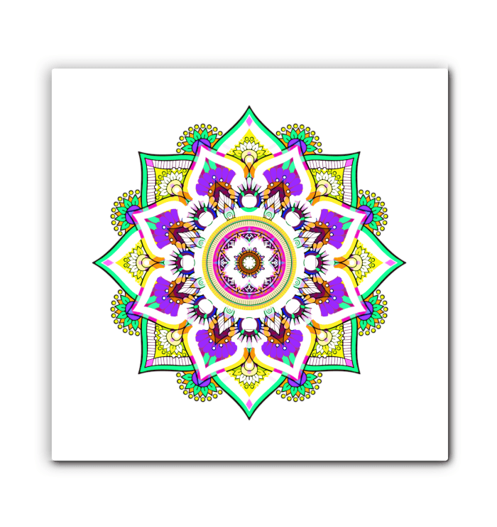 Mystical Mandala Moonlight Canvas - Beyond T-shirts