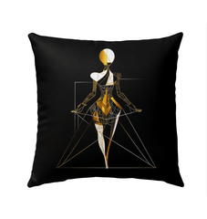 Urban Glam Outdoor Pillow - Beyond T-shirts