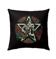Bassline Breeze Outdoor Pillow