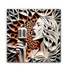 Hip Hop Beat Street Wrapped Canvas