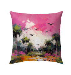 Desert Oasis Outdoor Pillow