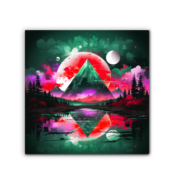 Enchanted Estuary Peaceful Landscape Canvas