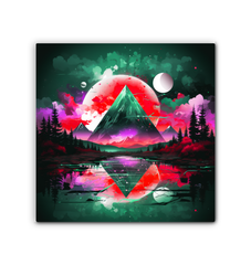 Enchanted Estuary Peaceful Landscape Canvas