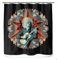 Rock Rhapsody Shower Curtain