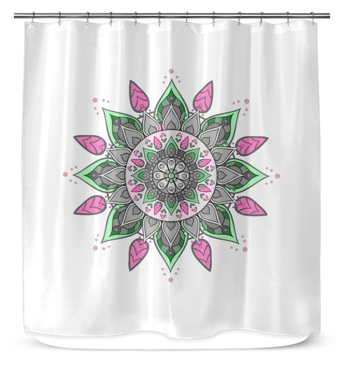 Mandala Tranquility Linen Drapes - Beyond T-shirts