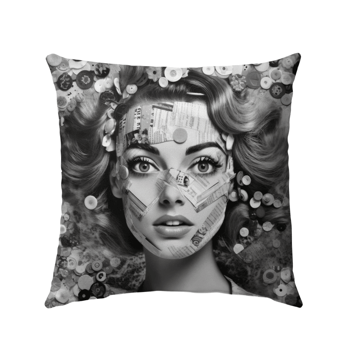 Vintage Vinyl Outdoor Cushion - Beyond T-shirts