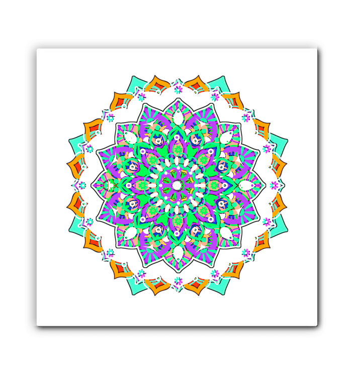 Mandala Enchantment Window Decal - Beyond T-shirts