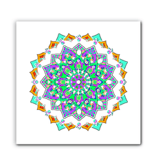 Mandala Enchantment Window Decal - Beyond T-shirts