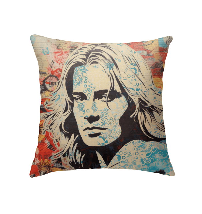 Wave Connection Decorative Pillow - Beyond T-shirts