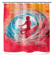 Coastal Daydreams Shower Curtain - Beyond T-shirts