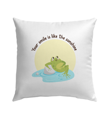 Your Smile Is Like The Sunshine Outdoor Pillow