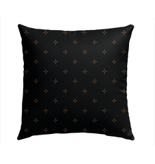 Retro Vinyl Record Outdoor Pillow