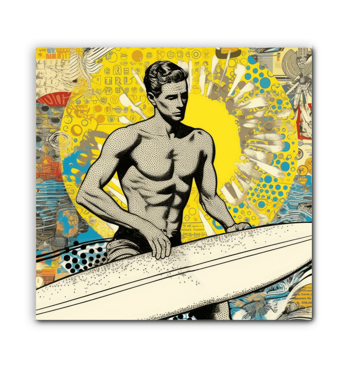 Surf Escape Canvas Art - Beyond T-shirts