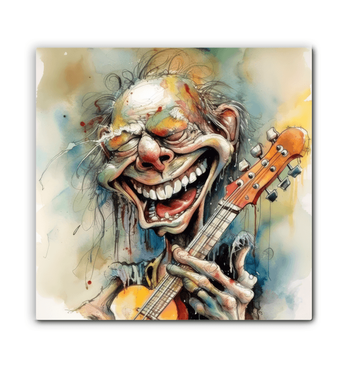 Comical Concertos Caricature Canvas - Beyond T-shirts