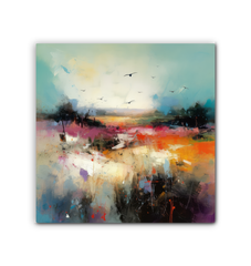 Lakeside Serenity Canvas Art Print
