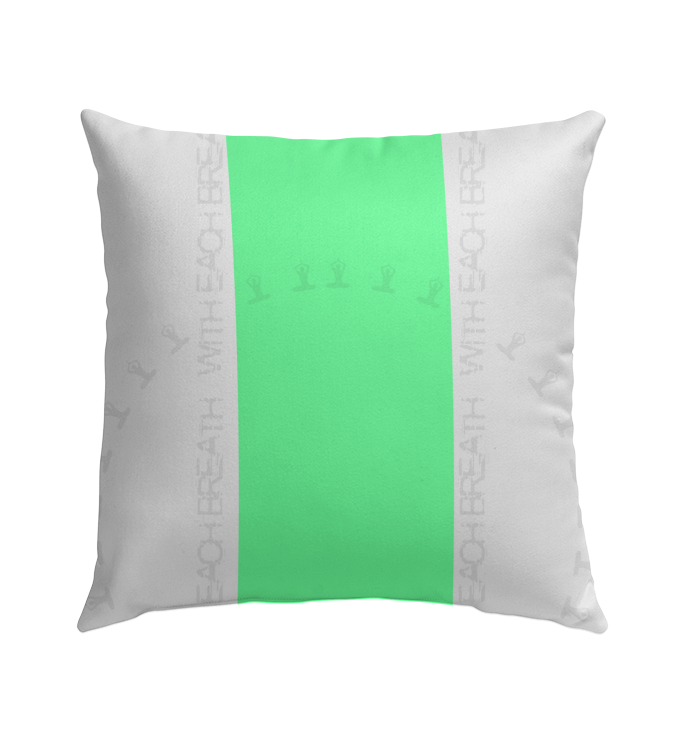 Comfortable outdoor pillow for relaxation in natural settings.