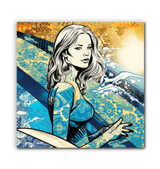 Surfer's Paradise Canvas Print - Beyond T-shirts