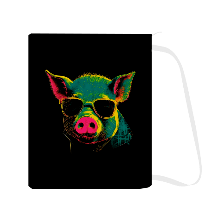 Playful Piglet Dreams Laundry Bag - Beyond T-shirts