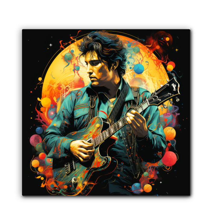 Guitar Strings Symphony Music Lover's Canvas