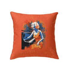 Sophisticated Beat Throw Pillow - Beyond T-shirts