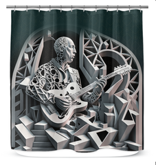 Aria Atmosphere Shower Curtain