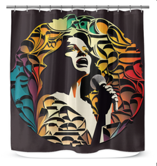 Singing Splendor Shower Curtain