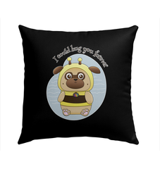 I Could Hug You Forever Outdoor Pillow