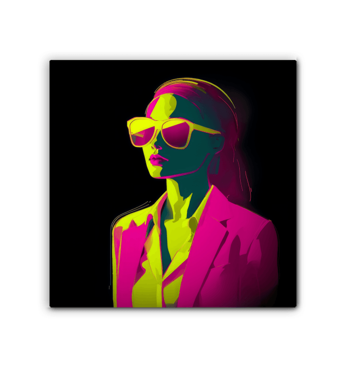 Glamour in Style Canvas Art - Beyond T-shirts