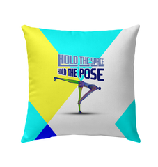 Mind Body Harmony cushion for outdoor yoga sessions.

