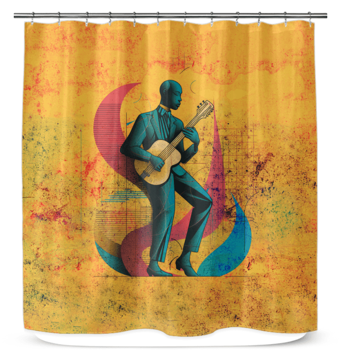 Hip-Hop Couture Shower Curtain - Beyond T-shirts