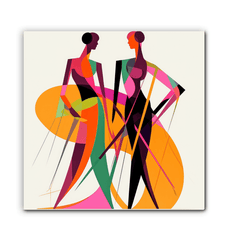 Glamour Graffiti Runway Fusion Canvas - Beyond T-shirts