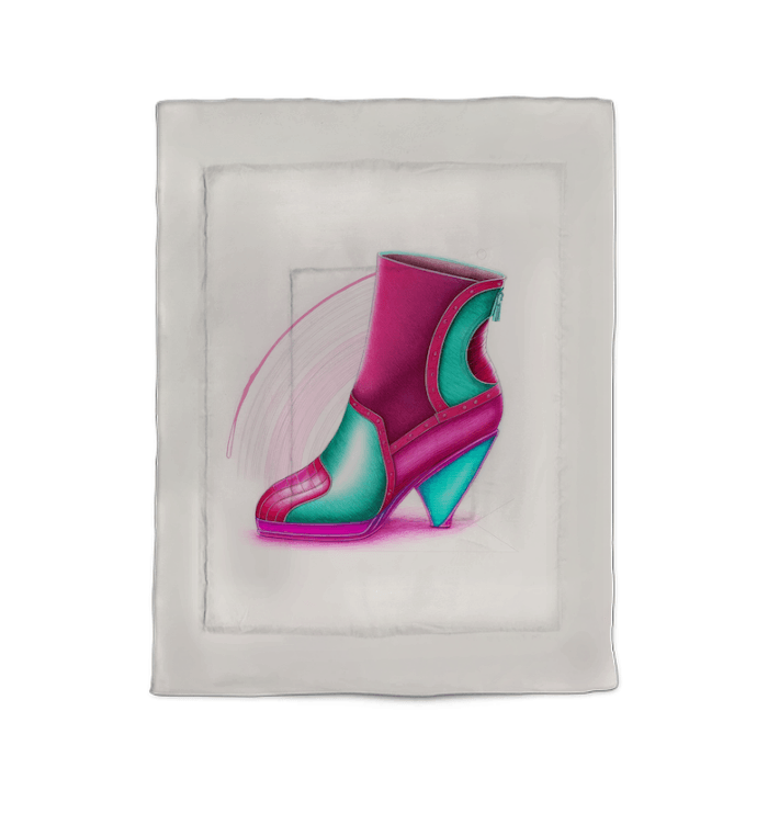 Futuristic Shoe Dreams Comforter Ensemble - Beyond T-shirts