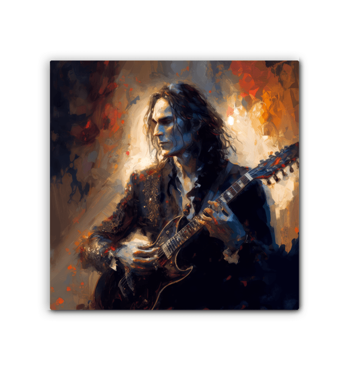 Rock 'n' Roll Guitar Legend Canvas - Beyond T-shirts