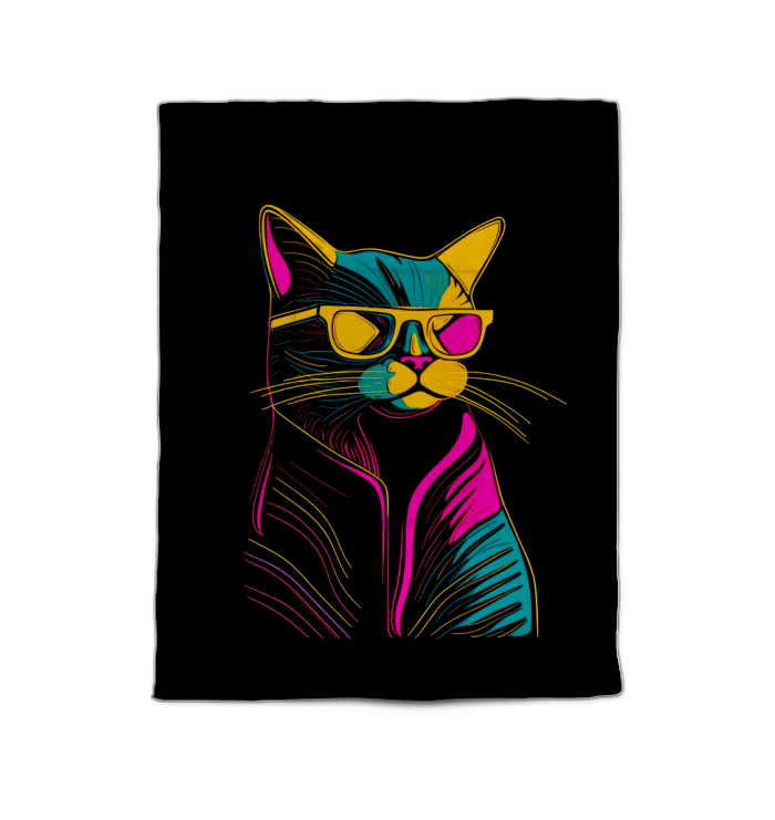 Cosmic Cat Constellations Comforter - Beyond T-shirts