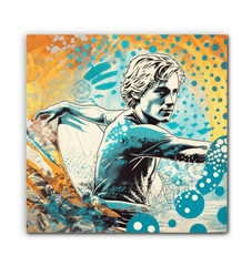 Surfing 1 34 Wrapped Canvas - Beyond T-shirts