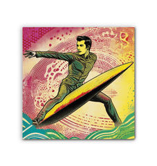 Surfing 1 09 Wrapped Canvas - Beyond T-shirts