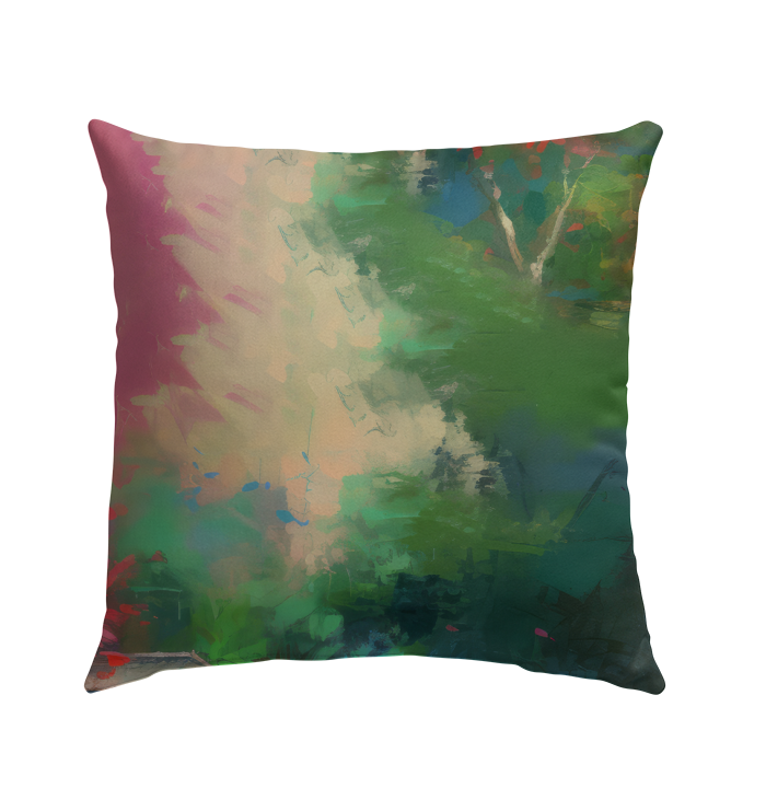 Wildflower Meadow Outdoor Pillow