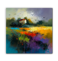 Coastal Sunset Bliss Wrapped Canvas