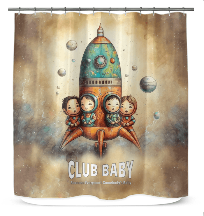 Elegant CB3-123 shower curtain with waterproof design for modern bathrooms.