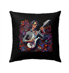 Rock 'n' Roll Legends Outdoor Pillow