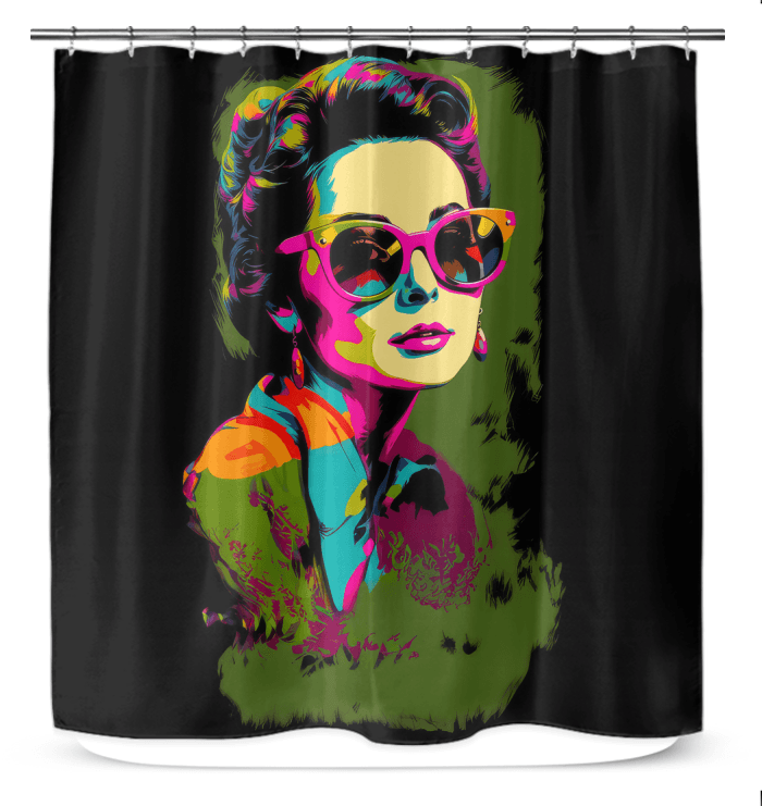 Runway Magic Shower Curtain - Beyond T-shirts