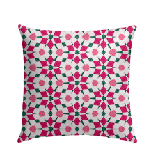 Kaleidoscope Magic Outdoor Pillow